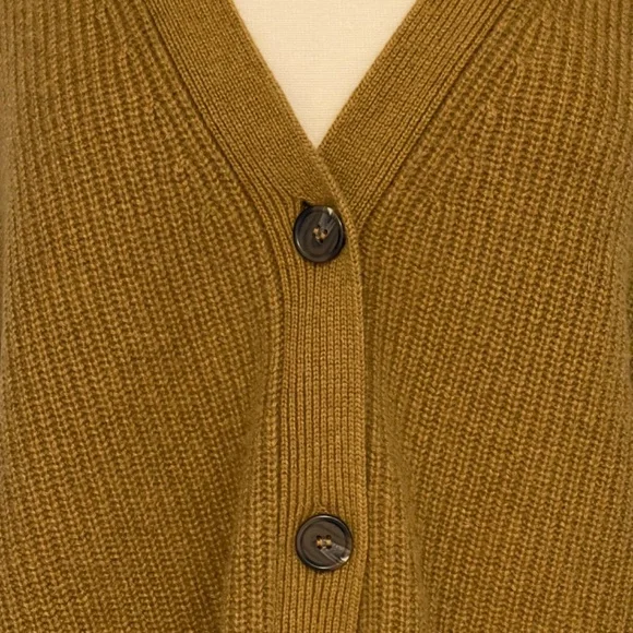 Jenni Kayne bronze cashmere cocoon Cardigan